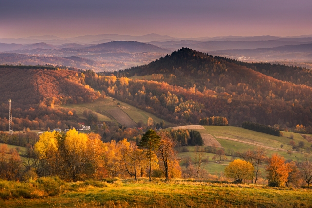 Panorama z Gór Słonnych