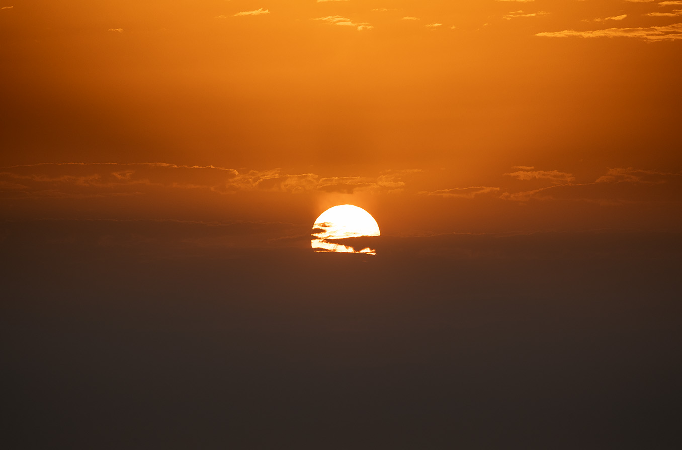 Wschód słońca, okolice Goynuk