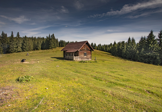 Chatka pasterska w Gorganach